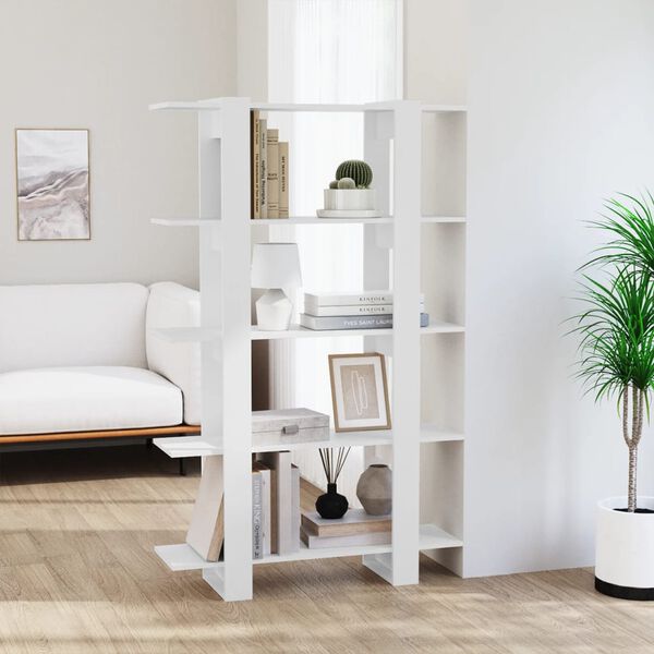 vidaXL Biblioth&egrave;que/S&eacute;parateur de pi&egrave;ce Blanc 100x30x160 cm