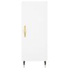 vidaXL Buffet blanc 34,5x34x90 cm bois d'ing&eacute;nierie