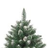 vidaXL Sapin de No&euml;l artificiel avec support 240 cm PVC