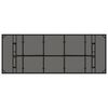 vidaXL Ensemble de salle &agrave; manger pour jardin 9 pcs Noir polyrotin