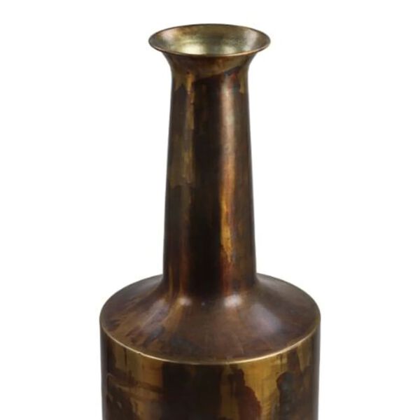 HSM Collection Vase Bergamo petit 17x55 cm Dor&eacute;