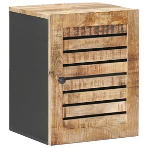 vidaXL Armoire suspendue Marron et Noir 38 x 33,5 x 48 cm