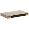 vidaXL Étagère murale flottante chêne 40x23x3,8 cm MDF