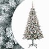 vidaXL Arbre de No&euml;l Artificiel avec Boule 120 cm 150 LED Blanc chaud