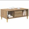 vidaXL Table basse Ch&ecirc;ne artisanal 90 x 50 x 26,5 cm Bois d'ing&eacute;nierie