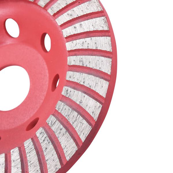 vidaXL Disque de broyage diamant&eacute; avec Turbo 125 mm