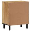 vidaXL Table de chevet 50x33x60 cm bois de manguier massif