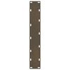 vidaXL Pieds de table de bar en acier naturel, 2 pi&egrave;ces, 40 x (100-101) cm
