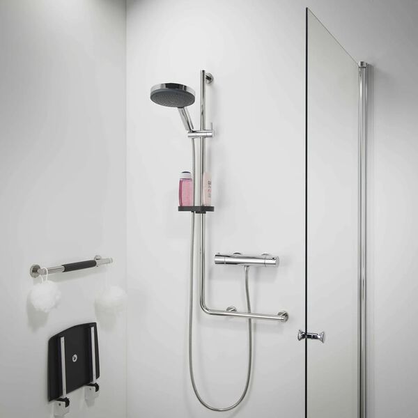 Tiger Si&egrave;ge de douche rabattable Boston Gris 299520346