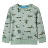 Sweatshirt pour enfants m&eacute;lange kaki clair 104