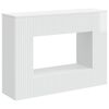 vidaXL Table console Blanc Brillant 101 x 29 x 74 cm Bois d&rsquo;ing&eacute;nierie