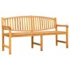 vidaXL Ensemble &agrave; manger de jardin 4 pcs Bois de teck massif