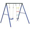 vidaXL Ensemble de balan&ccedil;oire d'ext&eacute;rieur avec balan&ccedil;oire et &eacute;chelle