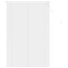 vidaXL Store V&eacute;nitien R&eacute;glable Blanc 150 x 100 cm PVC