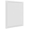 vidaXL Panneau d'Acc&egrave;s Blanc 43.5 x 33 x 3 cm Acier