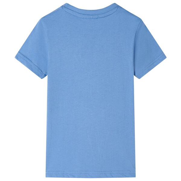 T-shirt pour enfants bleu moyen 116