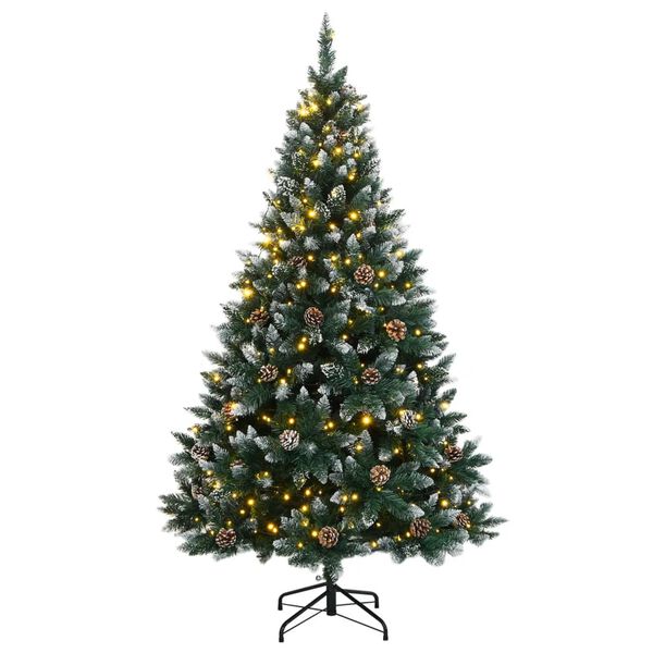 vidaXL Sapin de Noël artificiel 150 LED 150 cm