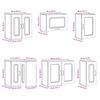 vidaXL Ensemble d'armoires de cuisine 11 pcs Kalmar bois d'ing&eacute;nierie