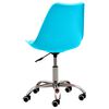 vidaXL Chaise &agrave; manger Bleu Similicuir