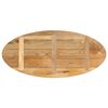 vidaXL Dessus de table 110x40x2,5 cm ovale bois massif de manguier