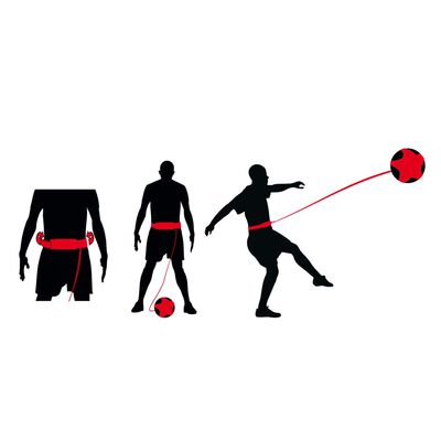Avento Accessoire d'entraînement pour football Noir et rouge