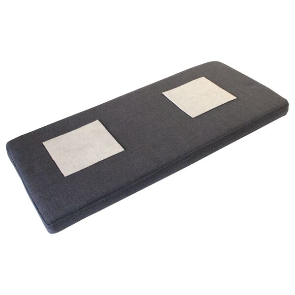 Germania Coussin de si&egrave;ge 35x58x6 cm Anthracite
