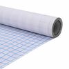 vidaXL Film pour fenêtre dépoli design à rayures 0,9x5 m PVC