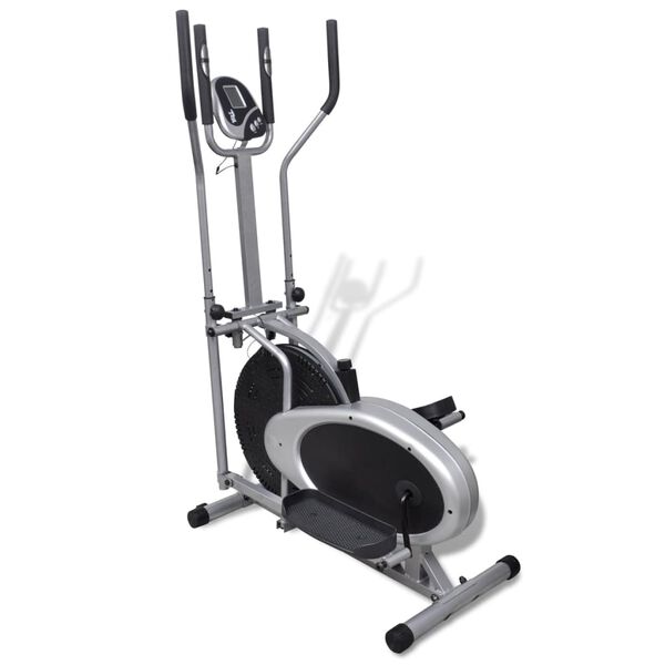 vidaXL V&eacute;lo elliptique 4 poteaux Pouls
