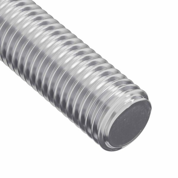 vidaXL Barres filet&eacute;es 2 pcs Argent&eacute; M6 x 120 mm M&eacute;tал