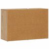 vidaXL Buffet Ch&ecirc;ne artisanal 80 x 30 x 53 cm Bois d'ing&eacute;nierie