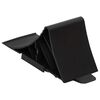 vidaXL Cric &agrave; roue pour remorque 60 mm 2 tubes de soutien 3 pinces