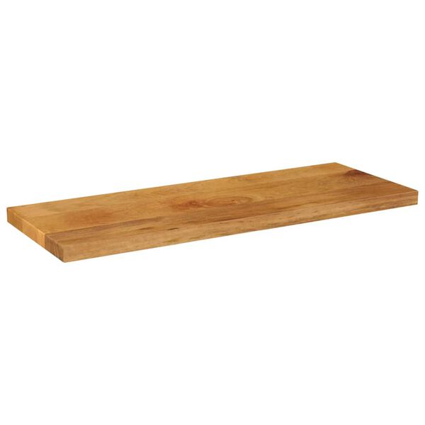 vidaXL Dessus de table 90x20x2,5 cm rectangulaire bois massif manguier