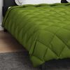 vidaXL Duvet d'hiver Vert 240 x 200 cm Microfibre