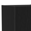 vidaXL Meuble TV 4 pcs Ch&ecirc;ne noir Bois d'ing&eacute;nierie