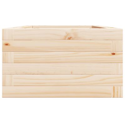 vidaXL Jardinière 40x40x23 cm bois de pin massif