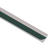 vidaXL Nez de marche forme en L 15 pcs aluminium 90 cm champagne