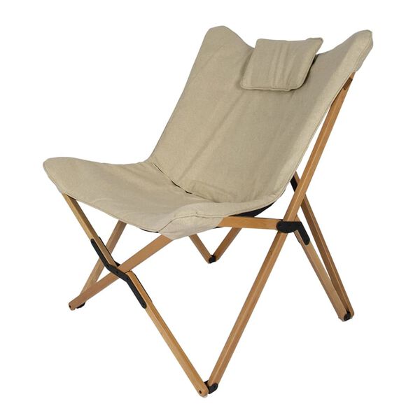 Bo-Camp Chaise de d&eacute;tente Wembley L Beige
