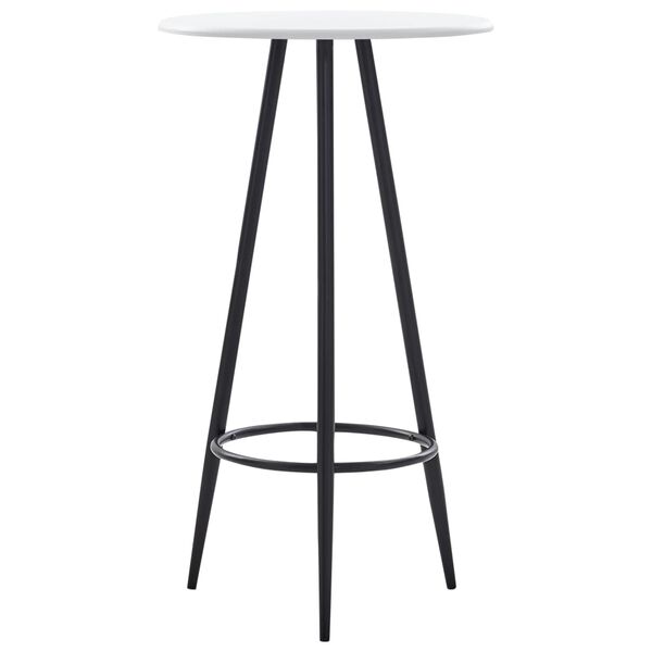 vidaXL Ensemble de bar 5 pcs Plastique Jaune