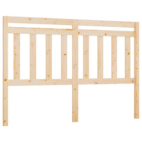 vidaXL T&ecirc;te de lit 166x4x100 cm Bois massif de pin