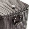 AXI Glaci&egrave;re r&eacute;tro Aspect osier 76 L Noir