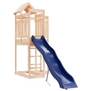 vidaXL Aire de jeux d'ext&eacute;rieur bois de pin massif