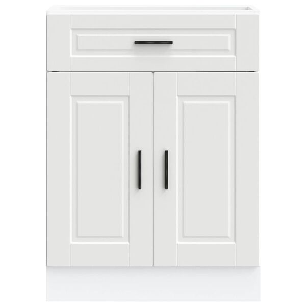 vidaXL Armoire de cuisine Porto blanc bois d'ing&eacute;nierie