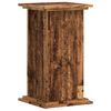 vidaXL Support pour plantes vieux bois 33x33x60 cm bois d'ing&eacute;nierie
