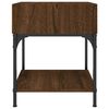 vidaXL Tables de chevet 2 pcs ch&ecirc;ne marron 40x41x50 cm bois ing&eacute;nierie