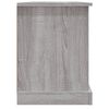 vidaXL Meuble TV sonoma gris 99,5x35,5x48 cm bois d'ing&eacute;nierie