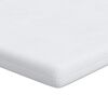 vidaXL Surmatelas 140 x 190 cm d&rsquo;&eacute;paisseur Tissu jacquard Blanc