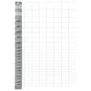 vidaXL Cl&ocirc;ture de prairie Argent&eacute; 25 x 1,6 m Acier galvanis&eacute;
