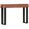 vidaXL Table console 110x30x76 cm bois de récupération massif