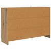 vidaXL Buffet Ch&ecirc;ne artisanal 100 x 30 x 65,6 Bois d'ing&eacute;nierie