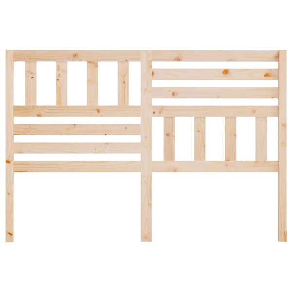vidaXL T&ecirc;te de lit 166x4x100 cm Bois massif de pin